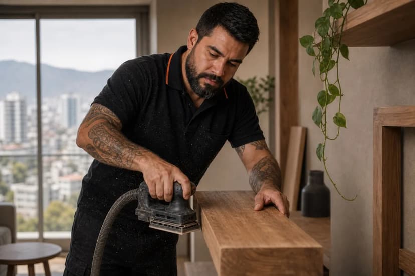 Visita técnica — Carpintería
