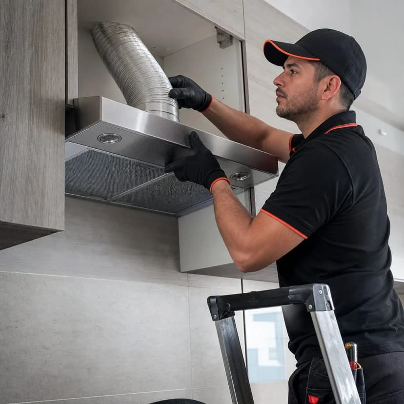 Instalación de Campana Extractora — Cocina