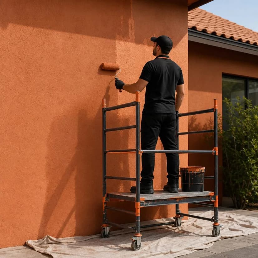 Pintura Exterior — Protección y Embellecimiento de Fachadas