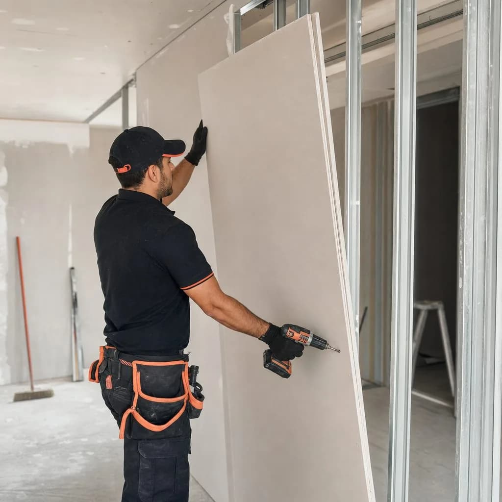Tabiquería y Drywall — Divisiones Inteligentes para tus Espacios