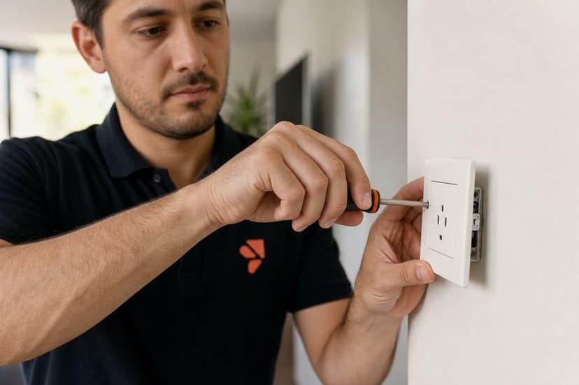 Enchufes e interruptores